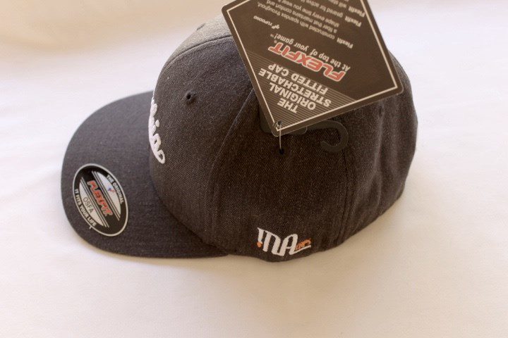 FF0693 – Dark Heather Grey X-Shape Flexfit by !Na Caps in Namibia