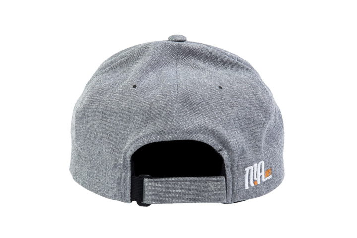 FDA052312 – Light Heather Grey Curved Peak Flexfit Delta (Adjustable) - Image 4